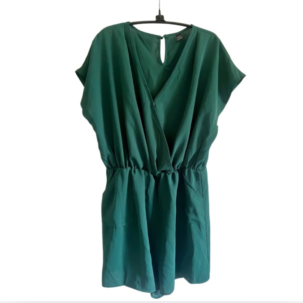 SHEIN Deep Green Mini Dress